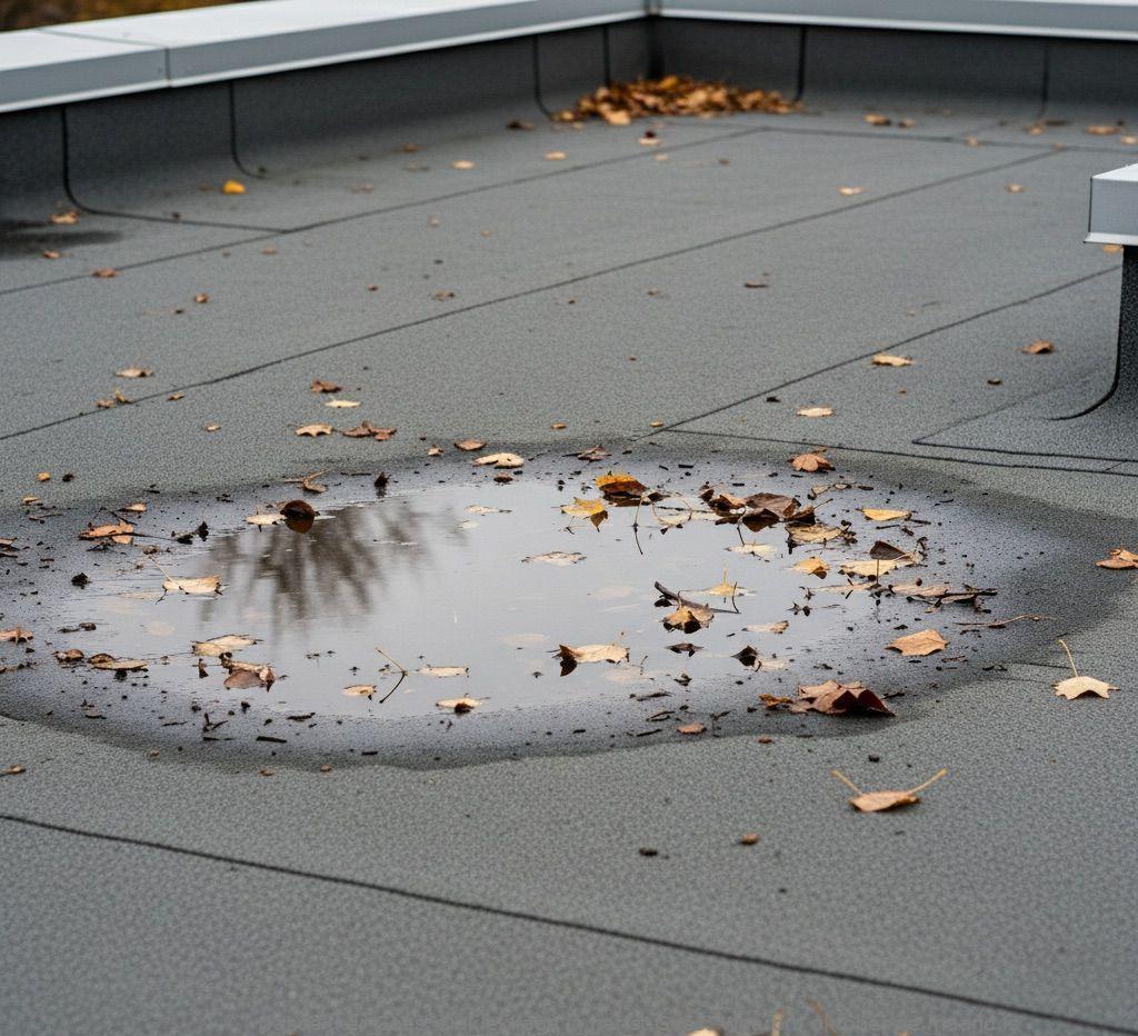 Daklekkage In Herfst Goes